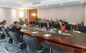 热烈欢迎旭辉集团来公司考察