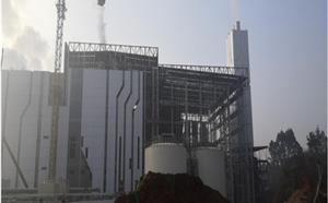 成都邓双环保发电厂项目烟囱工程